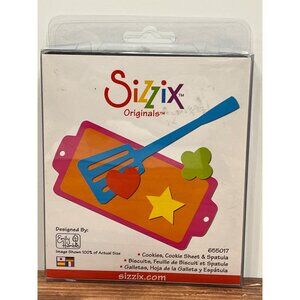 Sizzix Originals Cookies Cookie Sheet & Spatula Die 655017 by Emily Humble